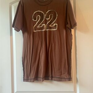 Hollister Tan Cotton Tee